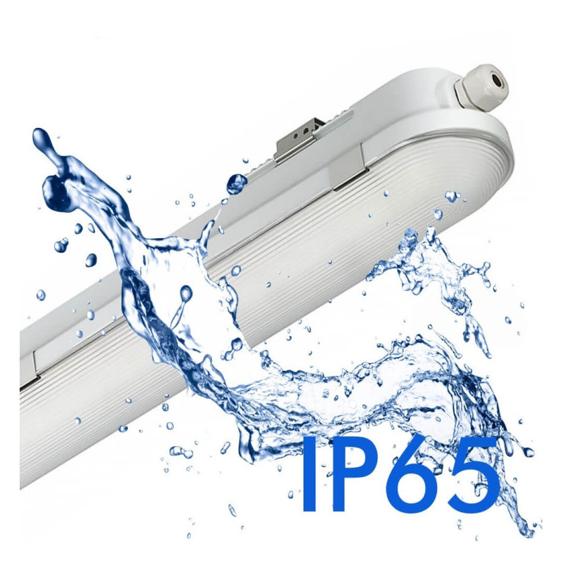 Réglette LED étanche 55W 150cm | Philips CertaDrive | 3CCT | IP65