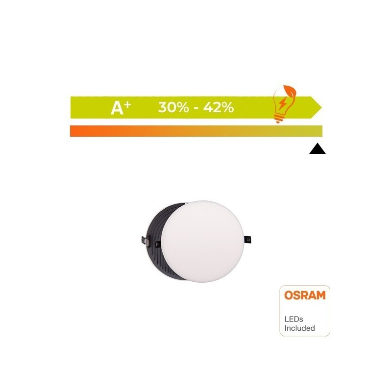 Downlight LED 8W - Frameless QUASAR - OSRAM CHIP DURIS E 2835 - CCT