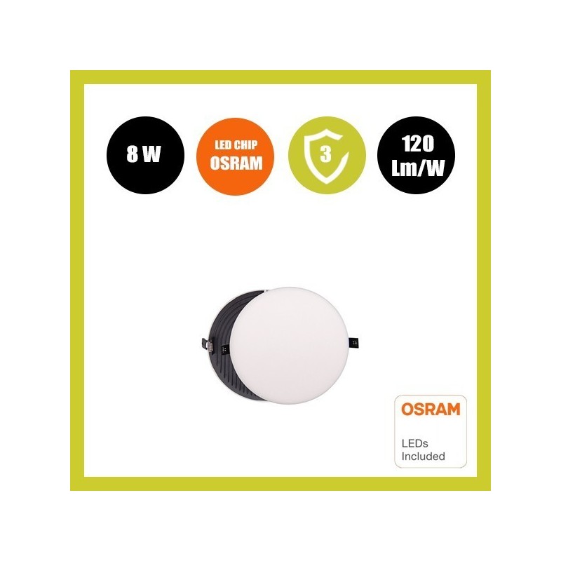 Downlight LED 24W - Frameless QUASAR - OSRAM CHIP DURIS E 2835 - CCT