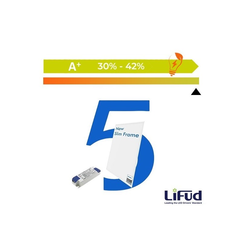 PANEL LED 60X60 CON DRIVER LIFUD REGULABLE DALI