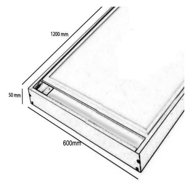 ACHETER Kit surface du panneau 120x60 blanc