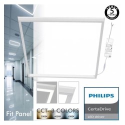 FIT Panel LED 60x60 40W Marco Luminoso Blanco - CCT