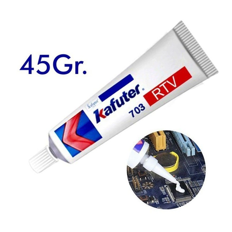 Pegamento de Silicona para Tiras LED y componentes electrónicos - IP65