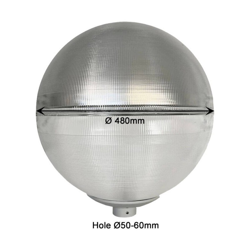 Farola Globo Anti Contaminación Lúminica para Lámpara LED E27 - 40W -50W