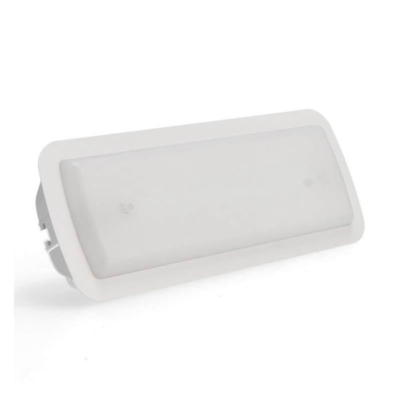 Emergency Light LED 400LM + Kit Ceiling - Auto Test + Permanent Light Option - IP20