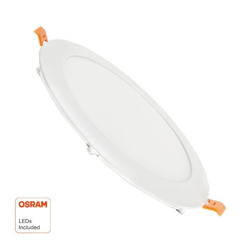 Placa Slim LED Circular 15W - CCT - OSRAM CHIP DURIS E2835