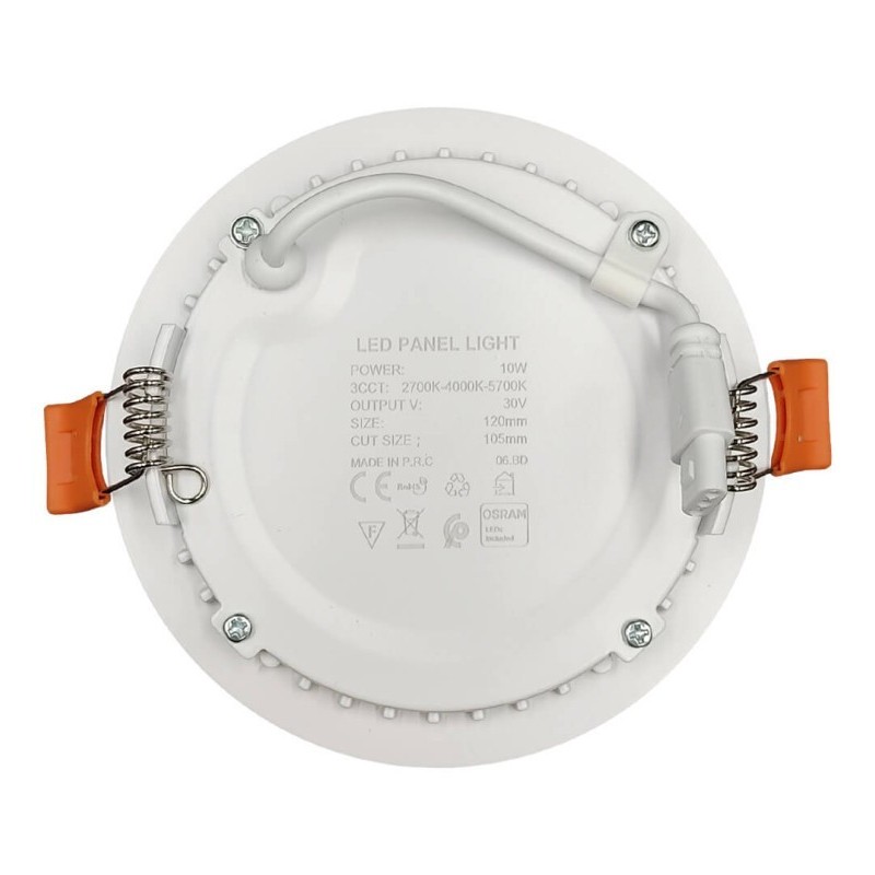 SLIM LED plate 10W - CCT - Osram Chip Duris E2835