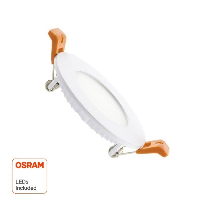 Placa Slim LED Circular 6W - CCT - OSRAM CHIP DURIS E2835