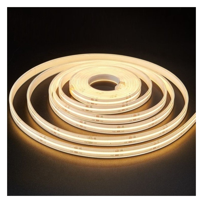 Strip LED COB 220V | 448 LED / M | 20m | Flip Chip | 1200lm / m | 14w / m | CRI + 82 | Ip67