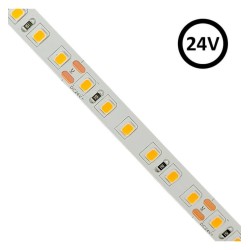 24V LED strip | 120xLED / M | 5m | SMD2835 | 1680lm | 12W / m | Ip20