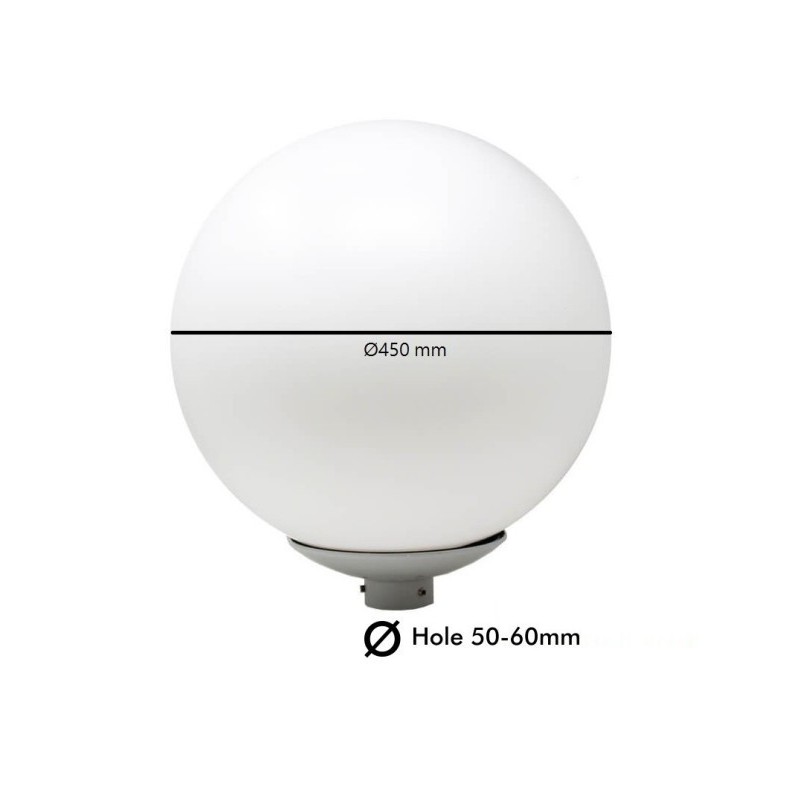 Comprar Farola Globo para Lámpara LED E27 - 40W - 45W -50W