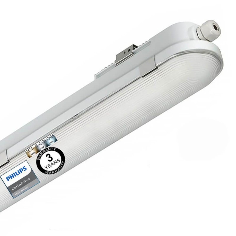 Buy 120cm 40W LED Tri-Proof Light Philips Driver COREPLUS - CCT
