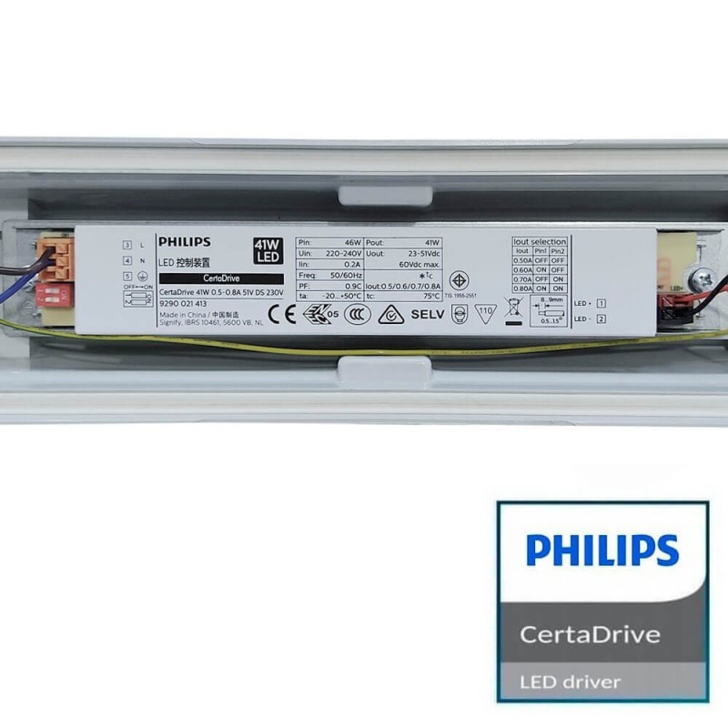 Buy 120cm 40W LED Tri-Proof Light Philips Driver COREPLUS - CCT