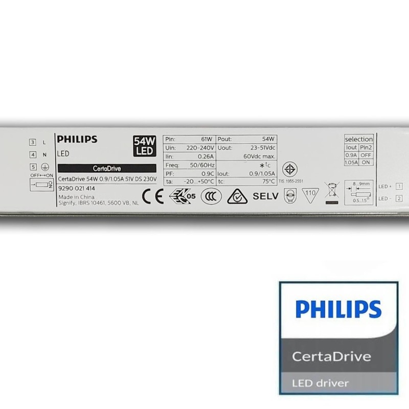 Buy 150cm 55W LED Tri-Proof Light Philips Driver COREPLUS - CCT