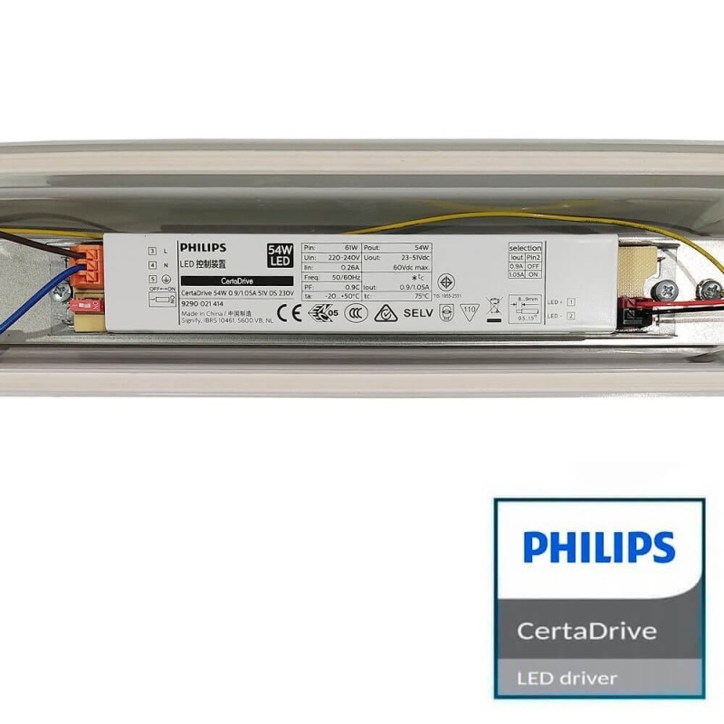Buy 150cm 55W LED Tri-Proof Light Philips Driver COREPLUS - CCT