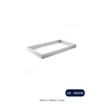 Boitier Saillie Dalle LED 60x30 - Hauteur 68mm