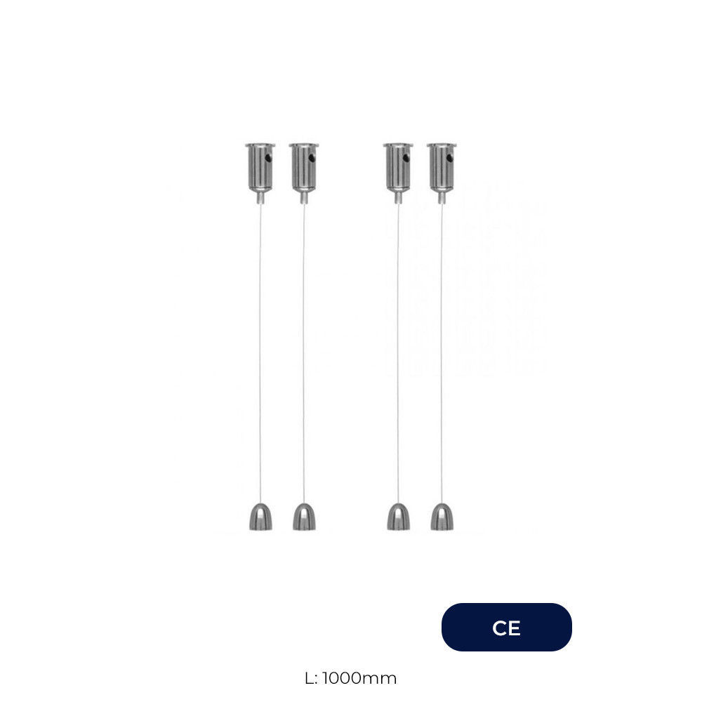 Kit de suspension luminaire LED - 1 Mètre