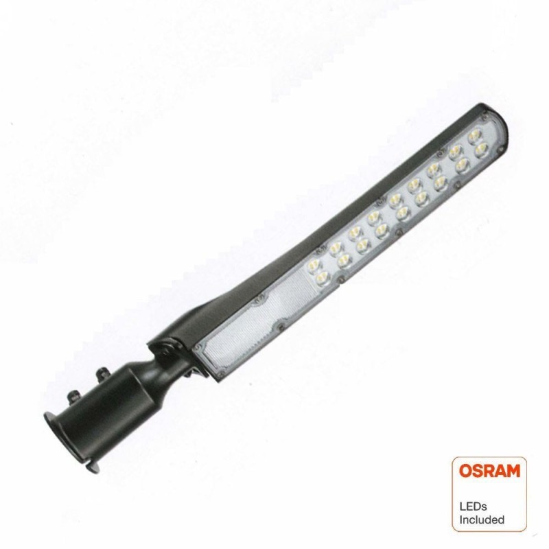 ▷ 100W Black LED Streetlight AREA FLEX Orientable OSRAM Chip - Outdoor IP65