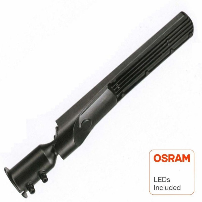 ▷ Led Streetlight 50W Black AREA FLEX Orientable OSRAM Chip - Outdoor IP65