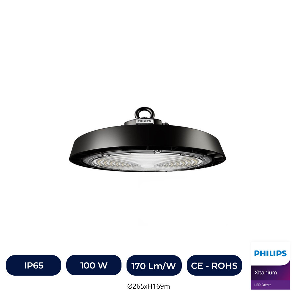 Campana Industrial LED 200W UFO PHILIPS XITANIUM - DIMABLE