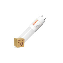 PACK 10 Tubo LED 9W Cristal 60cm 300º - ALTA LUMINOSIDAD - OSRAM CHIP