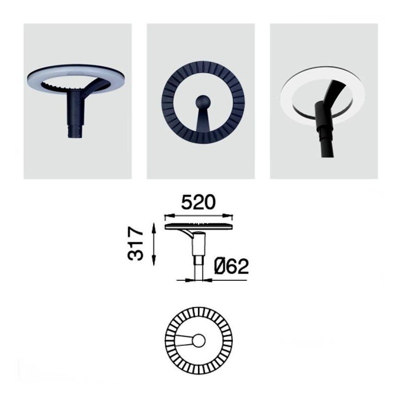 Buy LED 60W URBAN PHILIPS LUMILEDS SMD 3030 160LM / W