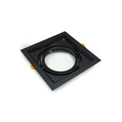 Comprar Marco NEGRO orientable para AR111