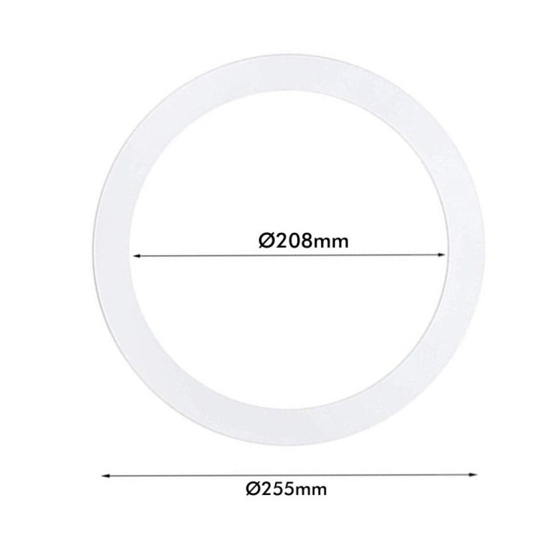 Acheter Anneau blanc supplémentaire pour Downlight 25,5cm