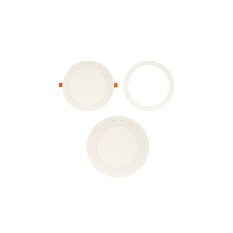 Comprar Aro Blanco Supletorio cubre hueco para Downlight 25,5cm