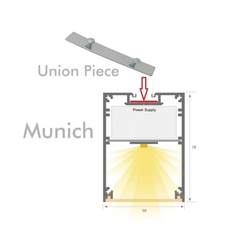 Buy Aluminum Union Pletin - Linear Luminaire - Munich