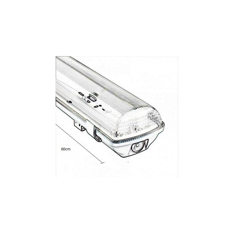 ACHETER Bloc tubes LED double - IP65 - 60cm