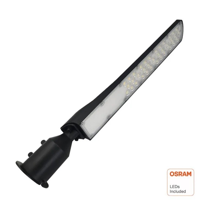 ▷ Lampadaire LED noir 50W AREA FLEX Orientable OSRAM Chip - Extérieur IP65