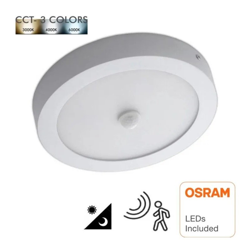 ▷ Comprar Plafón Techo Sensor Movimiento 20W OSRAM - Luz Seleccionable