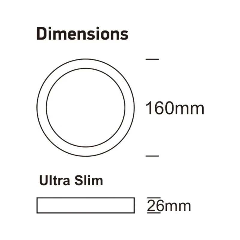 Comprar Plafón LED Circular 15W UGR19 GXtronic | 4CCT | Ultra delgado