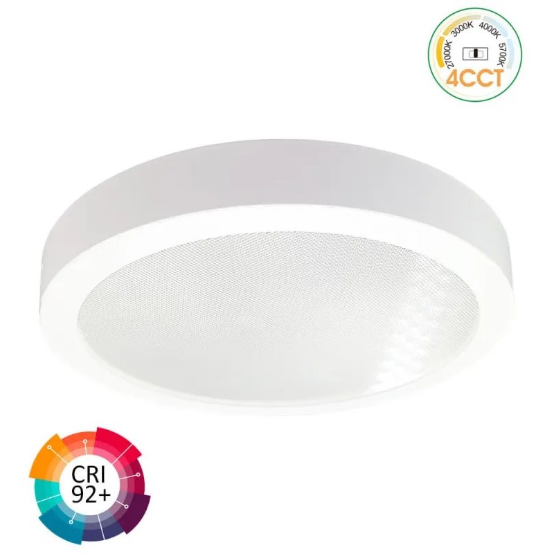 Buy Circular LED ceilings 30W UGR19 GXTRONIC | 4CCT | Ultra slim