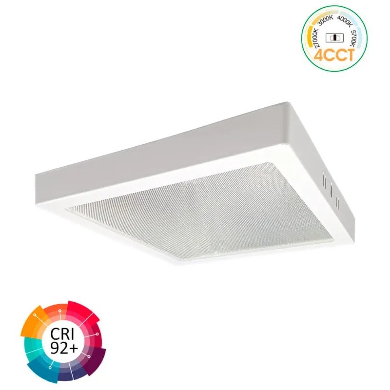 Buy Square LED ceilings 30W UGR19 GXTRONIC | 4CCT | Ultra slim