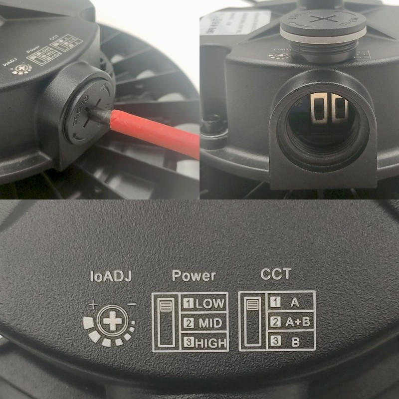 RÉSERVE MOONLIGHT LED 200W-160W-120W | UFO CAMPANA LED EMPOTRABLE | 3CCT | Driver Philips Xitanium | Dimmable 1-10V