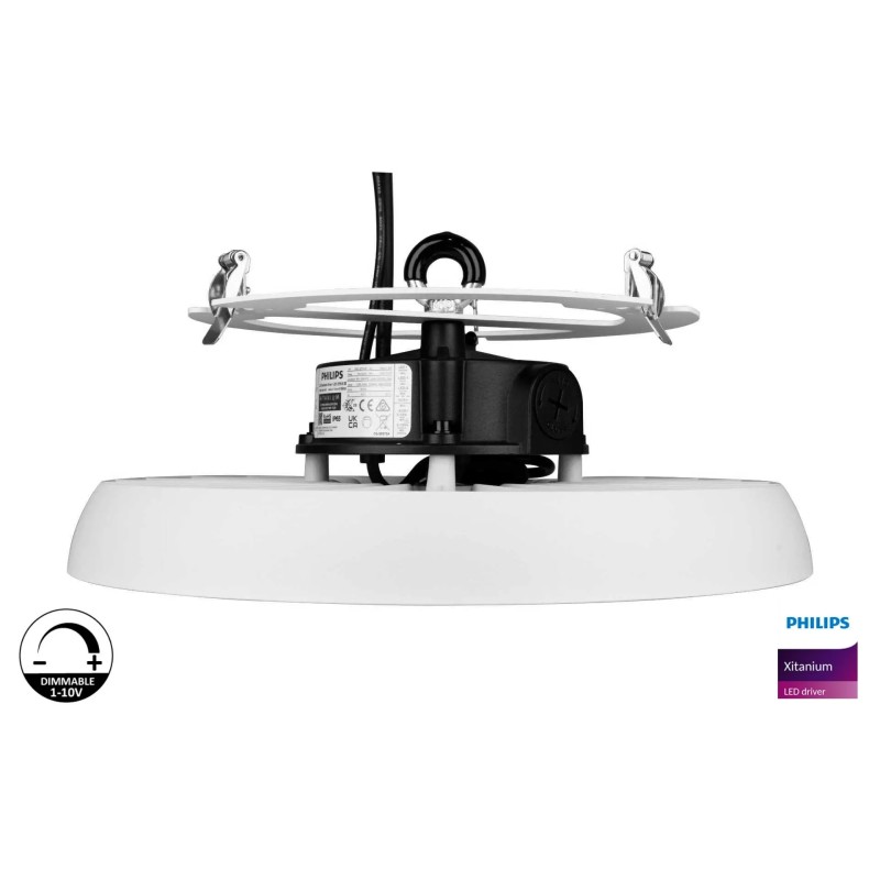 MOONLIGHT LED 200W-160W-120W RESERVE | RECESSED LED UFO CANOPY LIGHT | 3CCT | Philips Xitanium Driver | Dimmable 1-10V
