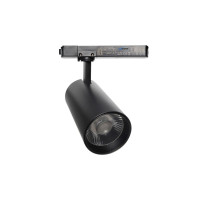 Foco LED 40W - 34W NEW MAYA Negro Carril Monofásico - CRI+92 - UGR13 -HIGH LUMEN 140Lm/W