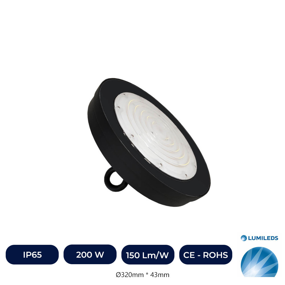 High Bay LED UFO 200W-150W-100W - ERIS - LUMILEDS LUXEON 2835