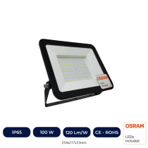 Projecteur LED 100W - Nouvelle ACTION - OSRAM CHIP DURIS E2835