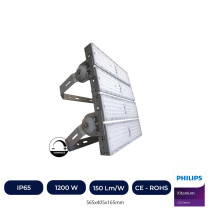 Projecteur LED PHILIPS Xitanium 1200W - STADIUM - 150Lm/W - CLASSE A 1-10V/ OPTION DALI