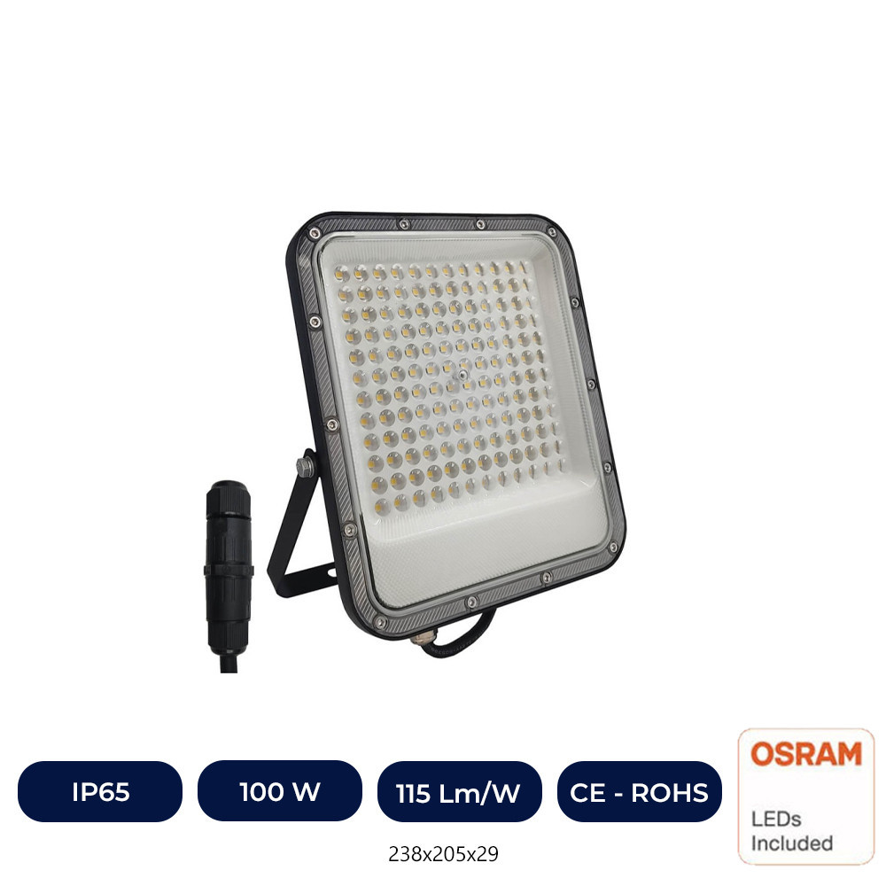 Projecteur extérieur LED 100W - Pro - OSRAM CHIP DURIS E 2835