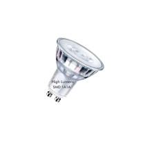 LED Dichroïque GU10 8W HAUTE LUMINOSITÉ - Verre - 24º - SMD1A1A