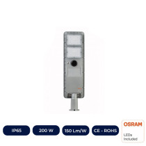 FAROLA SOLAR 200W OSRAM Chip Solar PROFESIONAL - Con Sensor De Movimiento