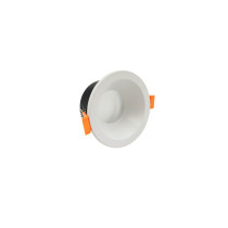 Anneau Fixe Circulaire Etanche GU10-MR16 - IP65 - BLANC