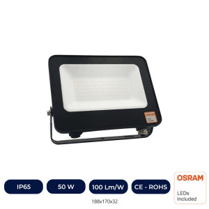 Projecteur LED 50W - ACTION PRO - OSRAM CHIP