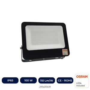 Foco Proyector LED 100W - ACTION PRO - OSRAM CHIP