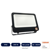 Projecteur LED 200W  OSRAM CHIP