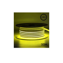 Neón LED Flexible 24V - 13W/m - Bobina 50m - 6x12mm - Amarillo